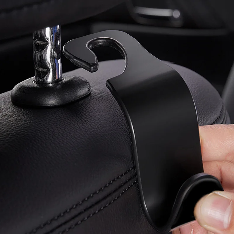 1/4Pcs Car Headrest Hooks Hanger for Bags Seat Back Organizer Holder Clips Auto Fastener Hooks Car Storage Interior Accessories - Image 4