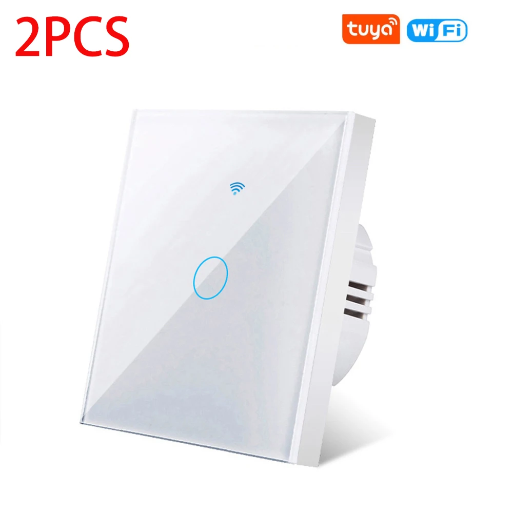 AXUS WiFi Smart Light Switches Touch Switch RF433 No Neutral Wire Smart Home Life Tuya App Control Support Alexa Google Home - Image 21