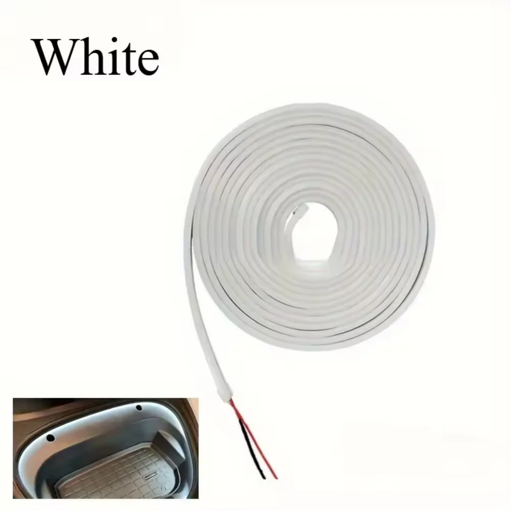Car high brightness trunk lighting ambient light interior decoration LED wiring free automatic sensing tailgate light strip - Image 6
