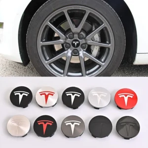 4pcs/set 56mm Tesla Model 3 Model Y Original Covers Hub Caps Wheel Center Caps for Tesla Model Y X S Original Auto Accessories