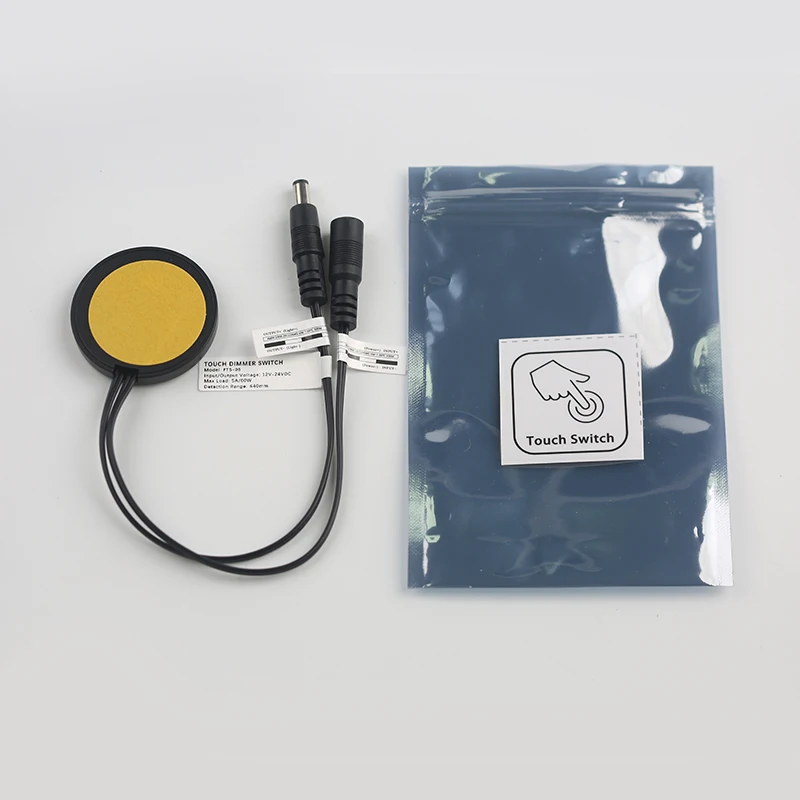 DC12V 24V Penetrable Smart Sensor 5A 60W Wood Board Touch Switch for Cabinet LED Light Touch Switch - Image 4