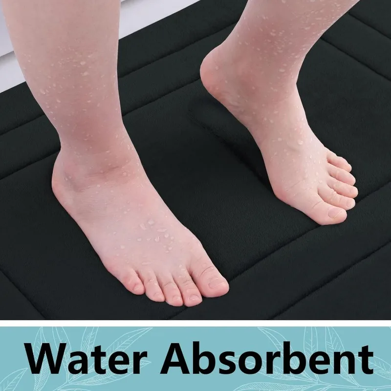 Absorbent Non-Slip Bath Mat | Comfortable Standing Pad for Living Room, Bedroom . 1-psc - Image 5