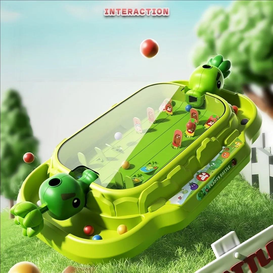 Children's marble shooting game machine, family version, gun shooting machine, concentration training amusement machine, - Image 2
