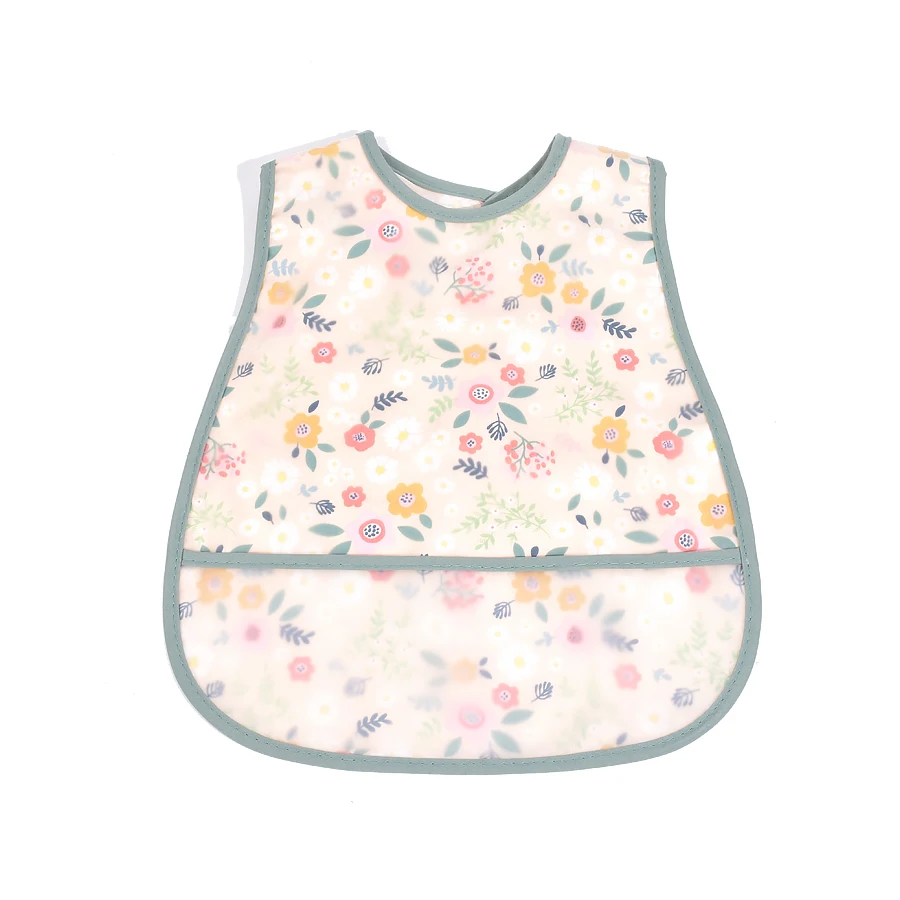 2026 New Cartoon Pattern EVA Waterproof Pocket Lunch Feeding Bibs Adjustable Baby Bibs Cute Children Baby Apron Kids Burp Cloths - Image 14