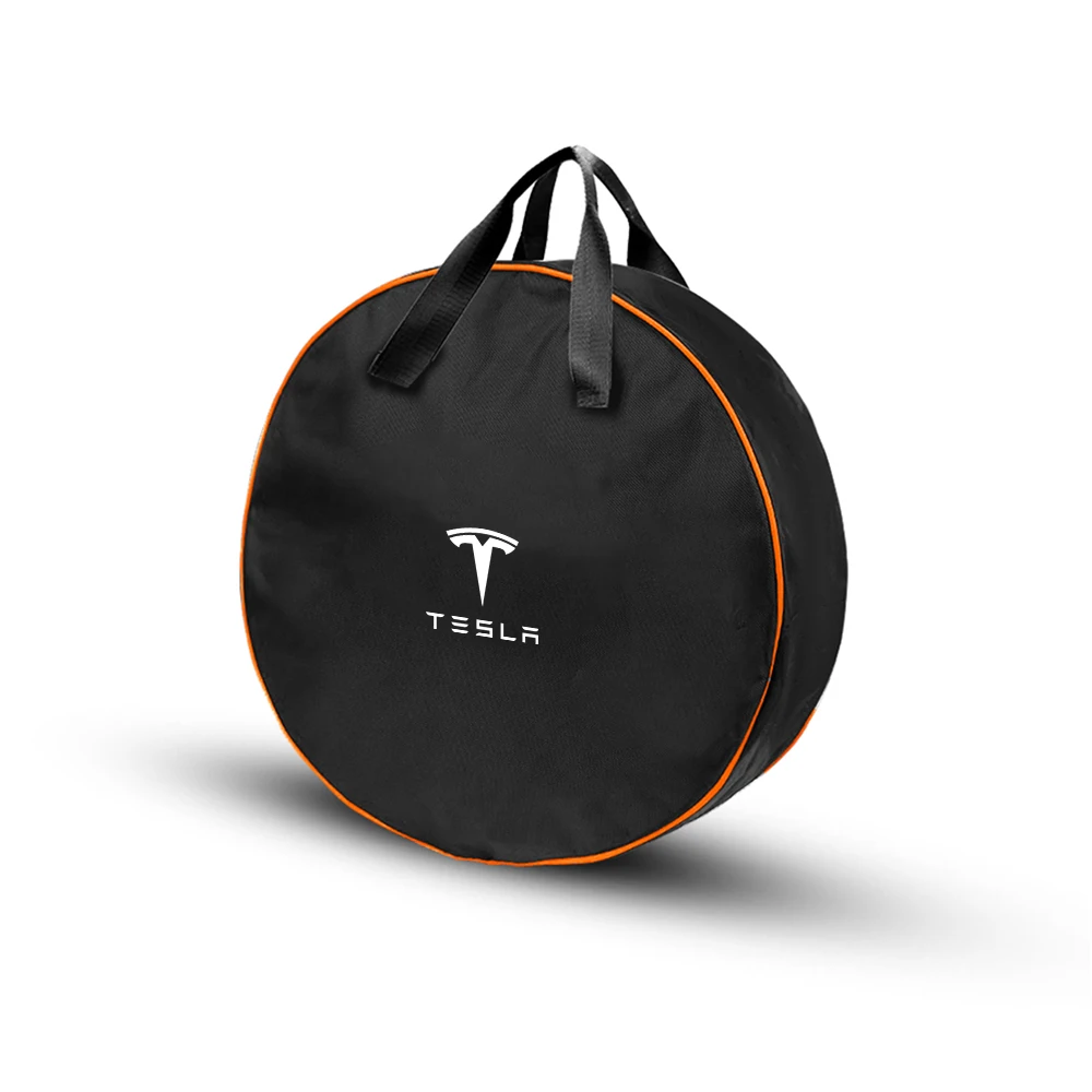 Car Charge Cable Storage Box Charging Gun Organiser Bag For Tesla Model 3 Model S Model X Model Y Roadster SpaceX Cybertruck - Image 7