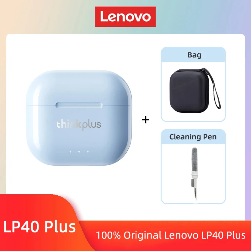 Lenovo LP40 II Earphones Original LP40 plus TWS Wireless Bluetooth 5.3 Headphones Sport Noise Reduction Touch Control Earbudss - Image 28