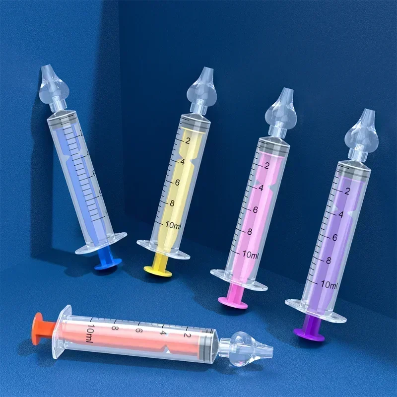 Needle Tube Baby Nasal Aspirator Syringe Baby Nose Cleaner Infant Rhinitis Nasal Washer Children Nose Washing Tool for Kids - Image 2