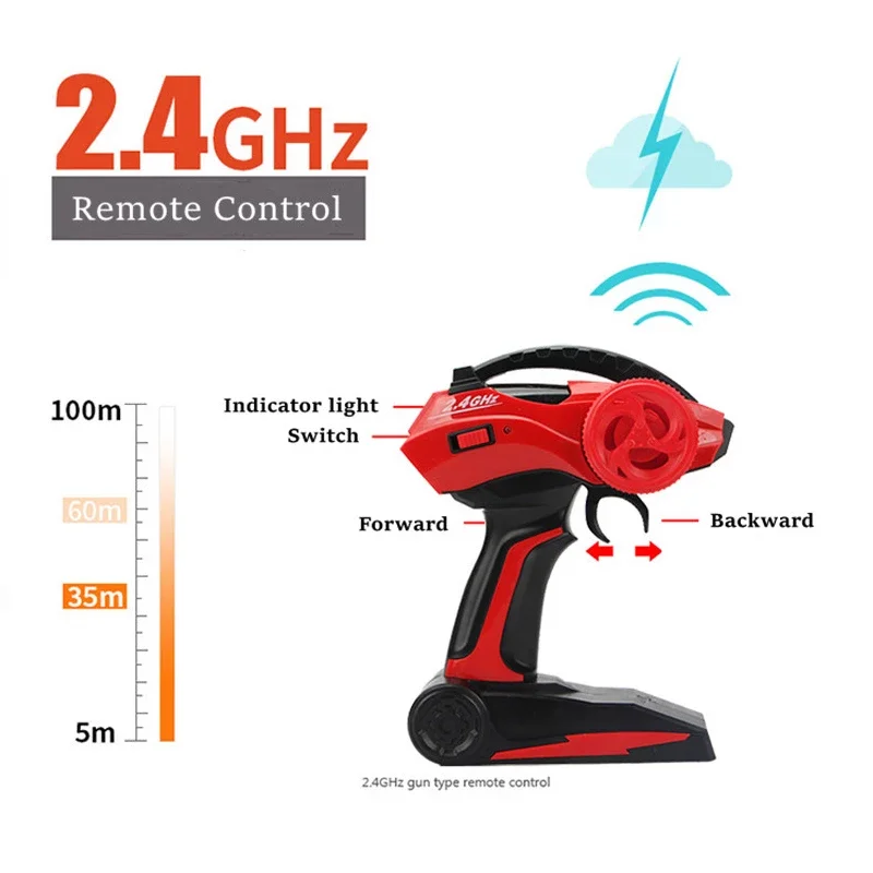 1:12 / 1:16 4WD RC Car 2.4G Radio Control Car Buggy Off-Road Remote Control Cars Trucks Boys Toys for Children - Image 5