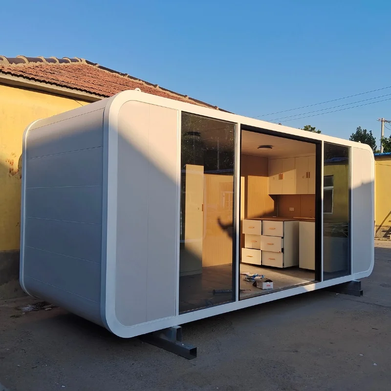 20ft Smart House Space Capsule House Commercial Steel Apple House - Image 4