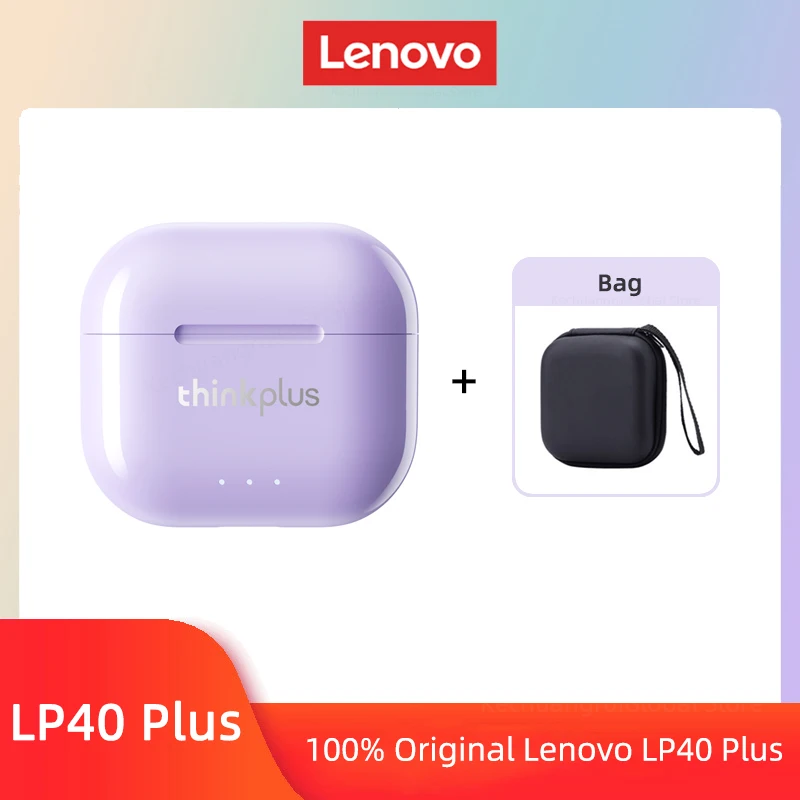 Lenovo LP40 II Earphones Original LP40 plus TWS Wireless Bluetooth 5.3 Headphones Sport Noise Reduction Touch Control Earbudss - Image 25