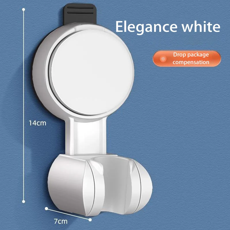 Shower Head Support Mural Douche Suction Cup Holder 360° Adjustable Plating Shower Rail Head Holder Bathroom Wall Mount Bracket - Image 8