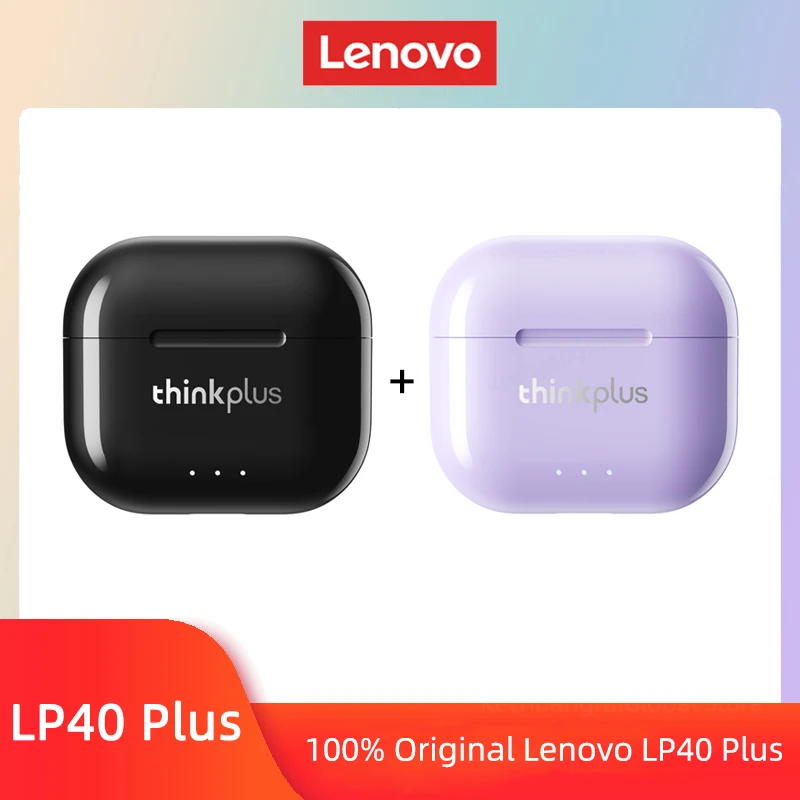 Lenovo LP40 II Earphones Original LP40 plus TWS Wireless Bluetooth 5.3 Headphones Sport Noise Reduction Touch Control Earbudss - Image 20