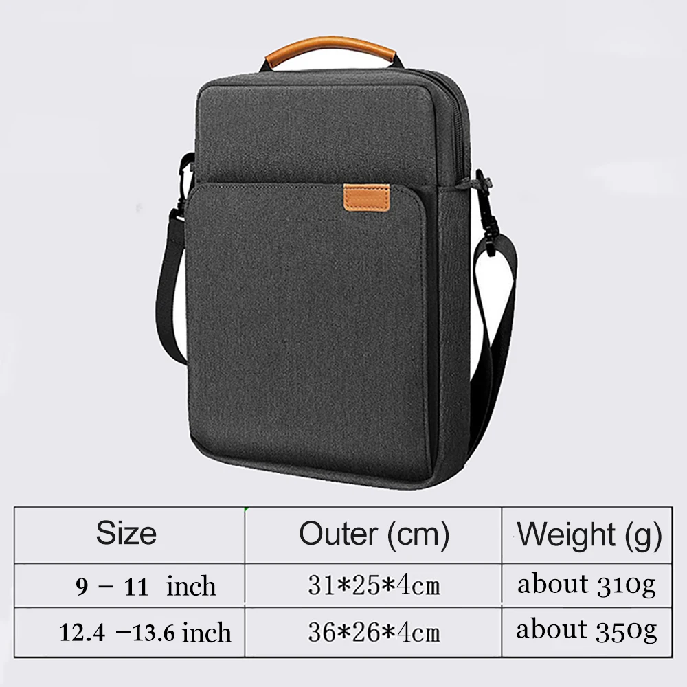 Shoulder Bag for MacBook Air 13 Case M4 M3 M2 M1 13.6 inch Laptop Bag for iPad Air 5 13 Pro 12.9 11 10th A16 S9 8 7 Plus Bag - Image 6