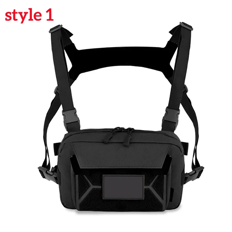 Fishing Vest Bag Men's Camo Fishing Lures Utility Tackle Chest Bags Waist Pack Outdoor Mountaineering Camping Hiking Hunting - Image 9