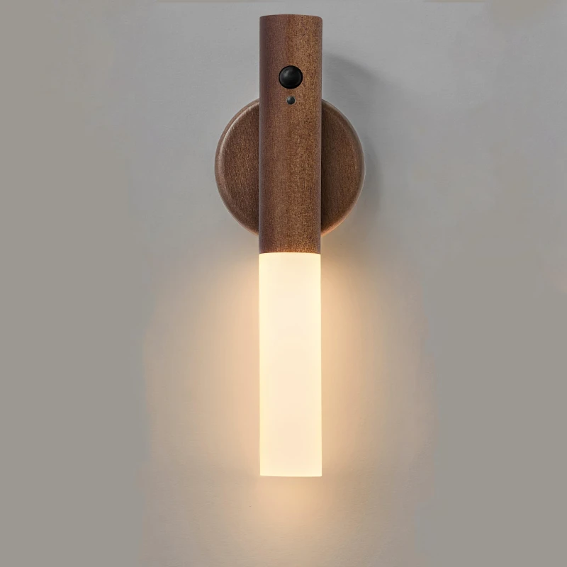 Smart Motion Sensor Night Light LED Rechargeable Magnetic Wall Lamp Portable for Hallway Bedroom Stairs Bathroom Cabinets Decor - Image 12