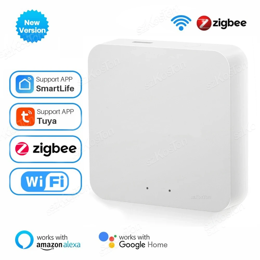 Tuya Zigbee 3.0 Gateway Hub Smart Home Wireless Bridge Smart Life APP Remote Control Automation Device Works with Alexa Google - Image 7