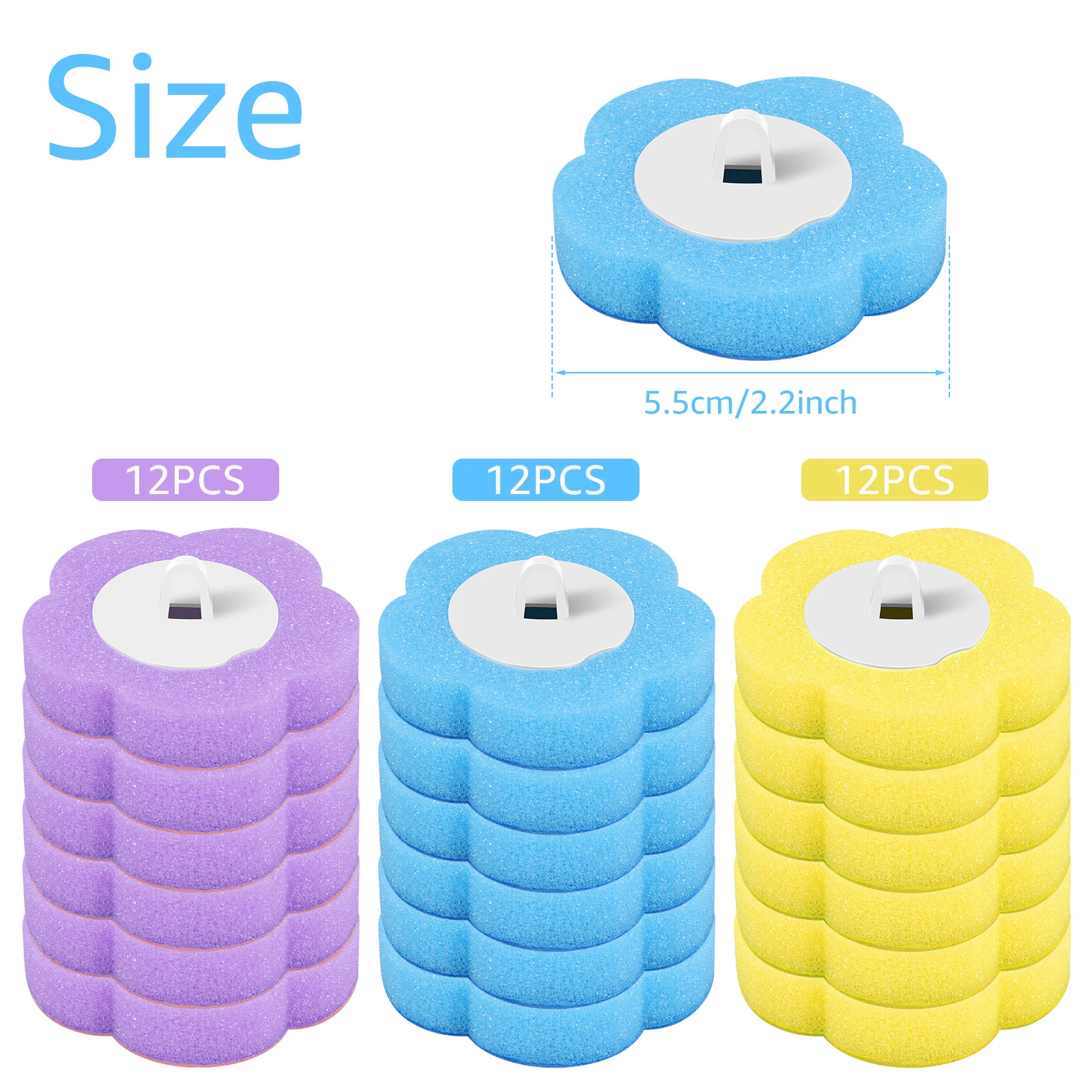 18/36Pcs Toilet Brush With Disposable Replacement Head Kits Upgrade Long Handle Bathroom Cleaning Brush For Home Wc Accessories - Image 7