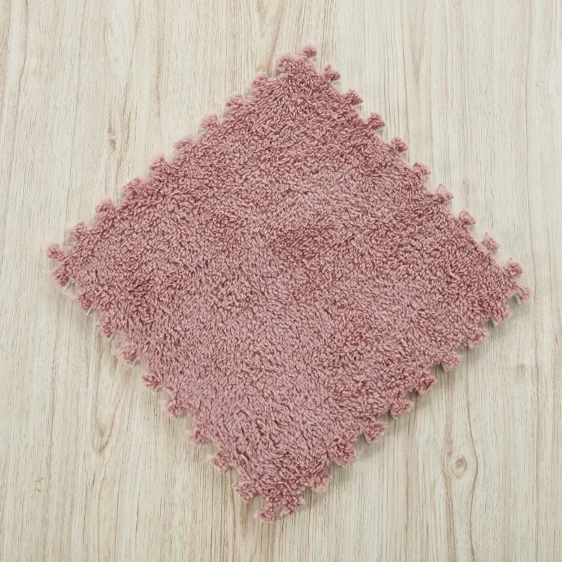 30*30CM Soft Plush Children Kids Rug Play Mat Puzzle Carpet Warm Playmat Interlocking Exercise Tiles Floor Carpet Decoration Mat - Image 20