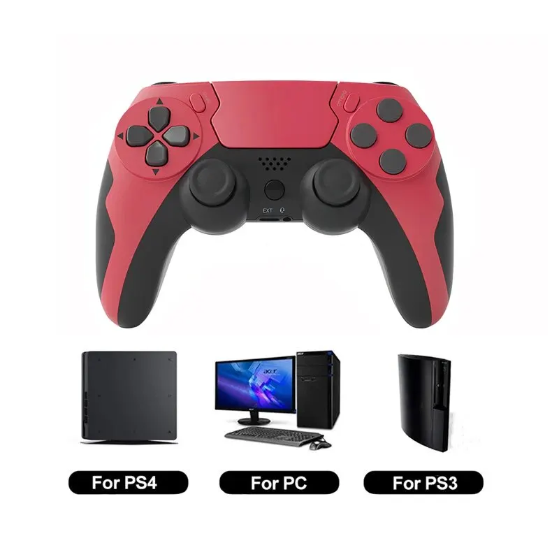 GAMINJA P48 Wireless Gamepad with Six Axis Gyroscope Game Controller For PS4 PS3 Console Wins 7 8 10 Dual Vibration PC Joystick - Image 7