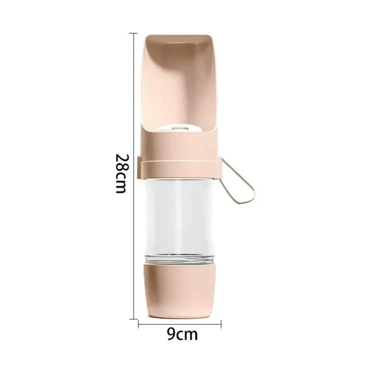 Portable Dog Cat Water Bottle with Storage Food and Water Container for Puppy Pets dogs Feeder Bowl Outdoor Travel Pet supplies - Image 6