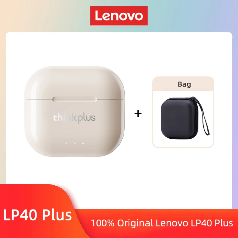 Lenovo LP40 II Earphones Original LP40 plus TWS Wireless Bluetooth 5.3 Headphones Sport Noise Reduction Touch Control Earbudss - Image 10