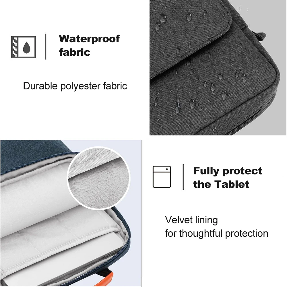 Shoulder Bag for MacBook Air 13 Case M4 M3 M2 M1 13.6 inch Laptop Bag for iPad Air 5 13 Pro 12.9 11 10th A16 S9 8 7 Plus Bag - Image 5