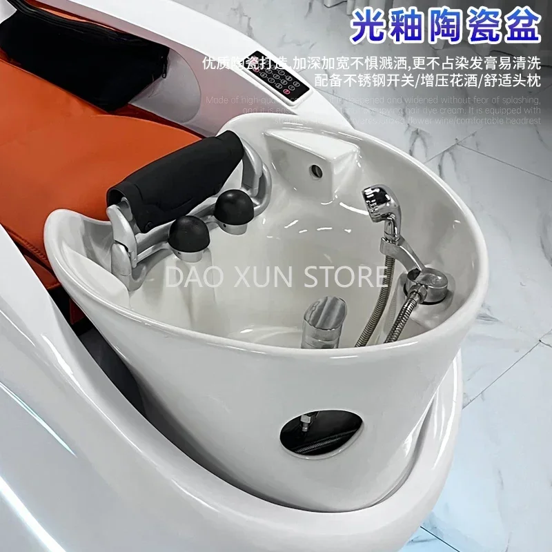Japanese Portable Shampoo Chair Massage Head Spa Shower Head Water Circulation Beds Therapy Lettino Massaggio Furniture MQ50XF - Image 5