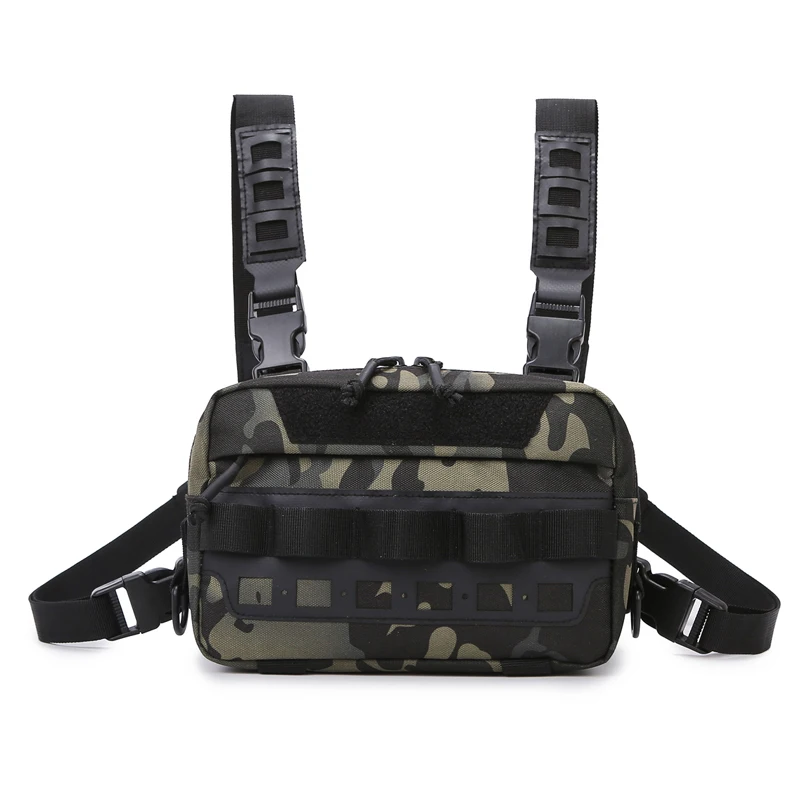Fishing Vest Bag Men's Camo Fishing Lures Utility Tackle Chest Bags Waist Pack Outdoor Mountaineering Camping Hiking Hunting - Image 8