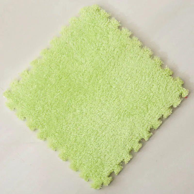 30*30CM Soft Plush Children Kids Rug Play Mat Puzzle Carpet Warm Playmat Interlocking Exercise Tiles Floor Carpet Decoration Mat - Image 21