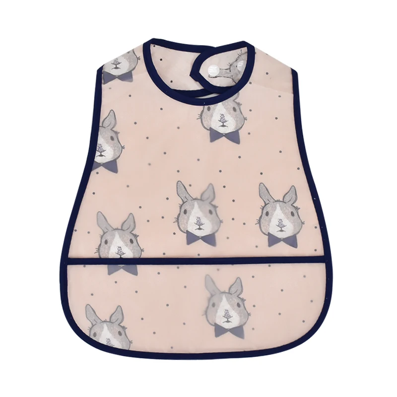 2026 New Cartoon Pattern EVA Waterproof Pocket Lunch Feeding Bibs Adjustable Baby Bibs Cute Children Baby Apron Kids Burp Cloths - Image 21