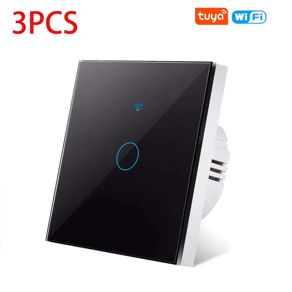 AXUS WiFi Smart Light Switches Touch Switch RF433 No Neutral Wire Smart Home Life Tuya App Control Support Alexa Google Home - Image 15