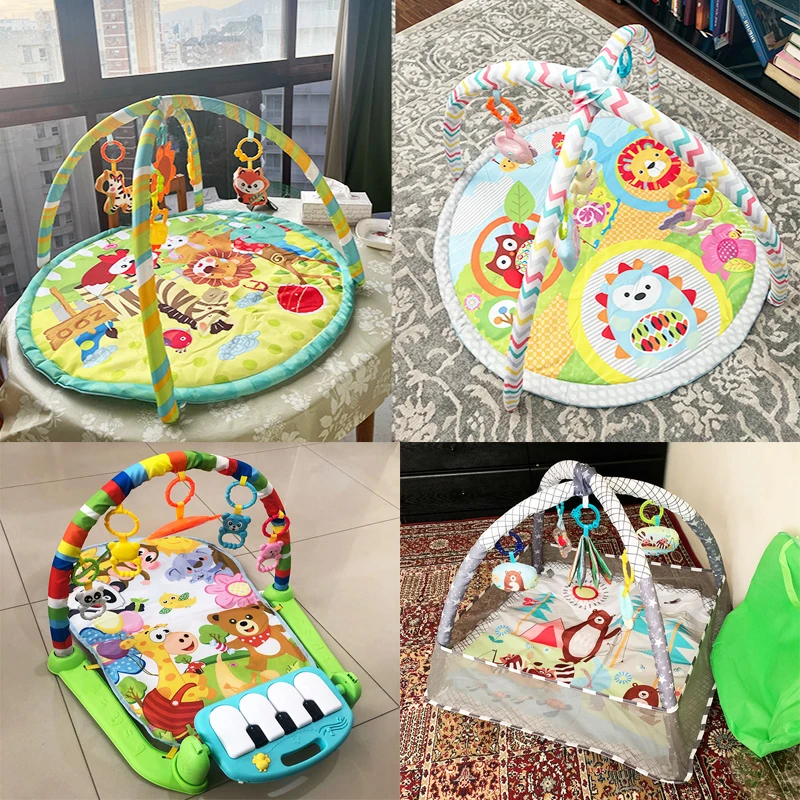 Baby Fitness Frame For Children Play Mat Rack Crawling Blanket Infant Play Rug Gift Kids Activity Gym Mat Kids Toys - Image 2