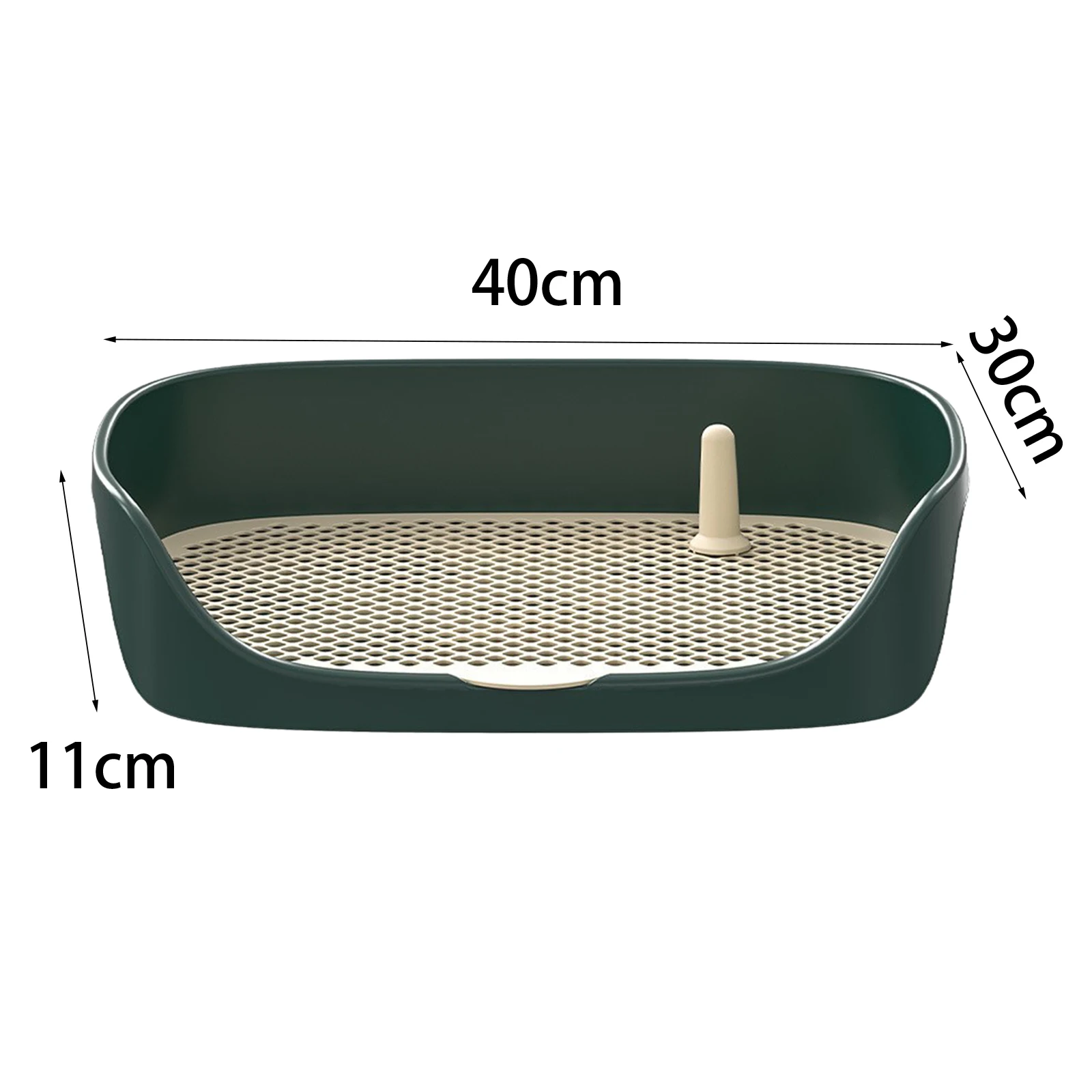 Pet Dog Toilet for Cat Portable Indoor Outdoor with Protection Wall Training Pad Holder Lavatory Basin Litter Box Trainer Corne - Image 7