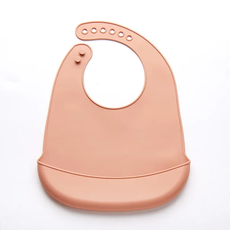 Baby Bib Adjustable Waterproof Bibs Babies Soft Edible Silicone Newborn Saliva Dripping Towel Drooling Children Scarf BPA Free - Image 5