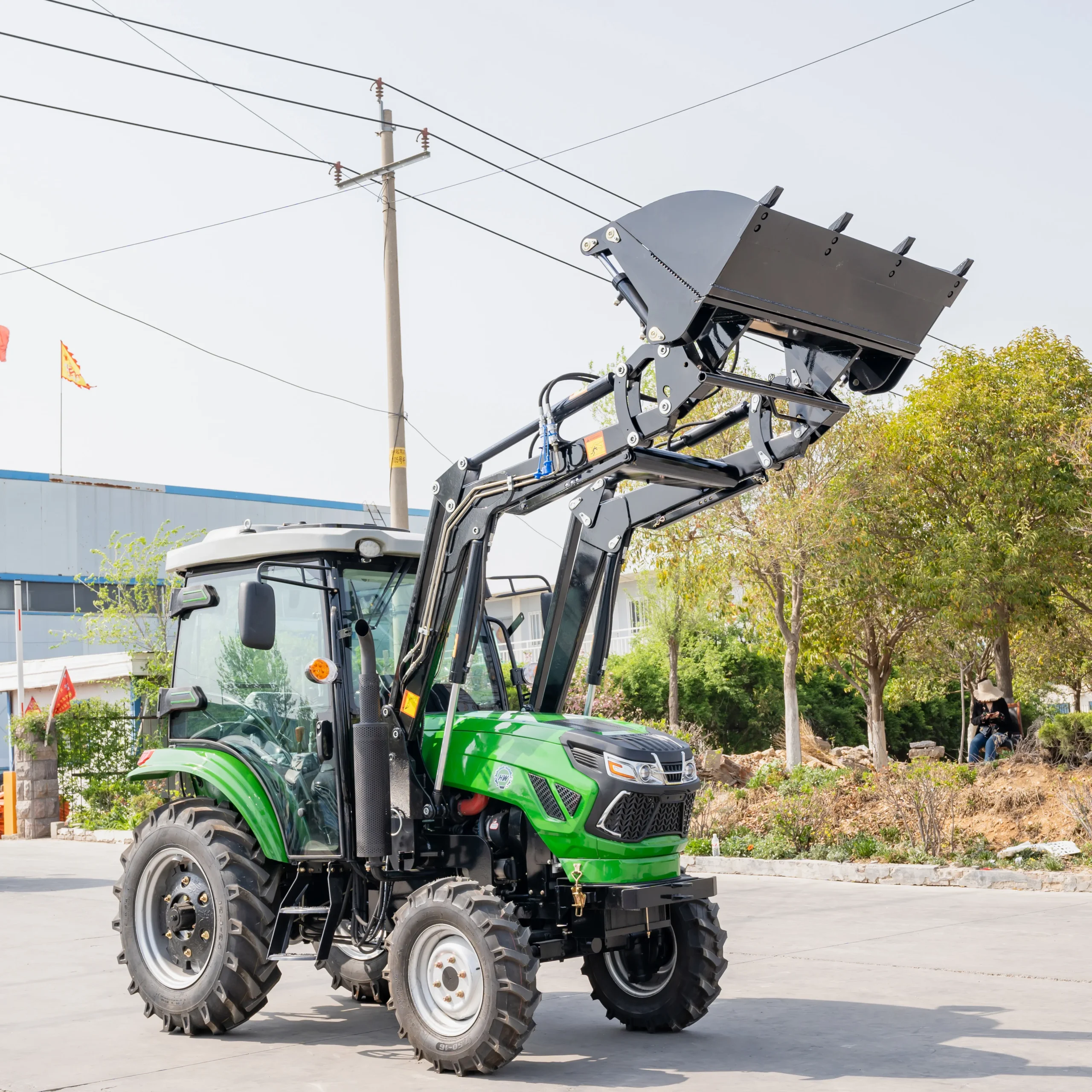 4x4 Tractor 25-50hp (8F+2R) All-terrain Four-Wheel Drive Small Tractor Diesel Mini Farm Tractors Agricultural Machinery Custom - Image 4