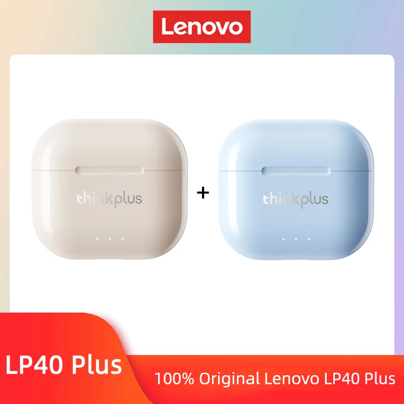 Lenovo LP40 II Earphones Original LP40 plus TWS Wireless Bluetooth 5.3 Headphones Sport Noise Reduction Touch Control Earbudss - Image 14