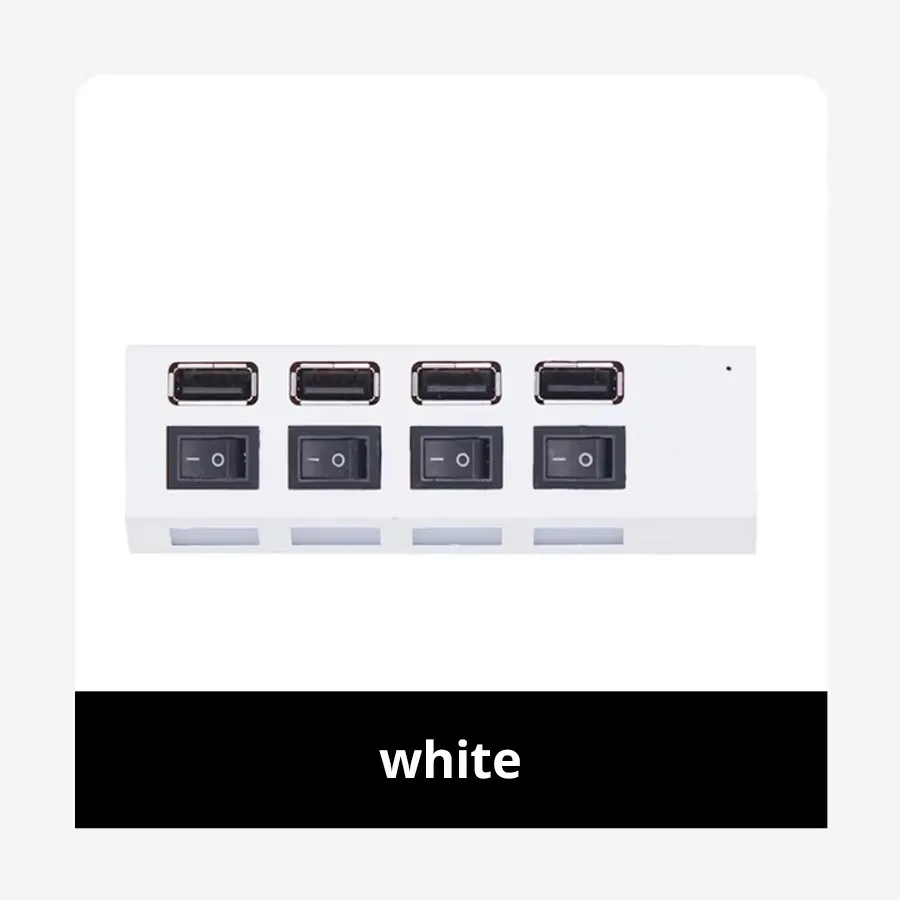 Switch Extension Hub 7-port USB2.0 Hub Computer USB Extension Hub One Drag Seven USB2.0 Splitter PC Laptop Desktop - Image 7