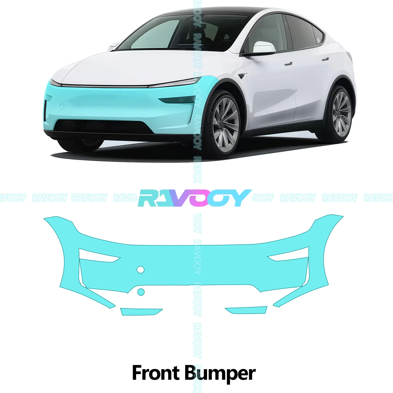 For Tesla Model Y Juniper 2025-2026 8.5Mil Precut PPF Full Vehicle Paint Protection TPU PPF Film Clear Bra - Image 15
