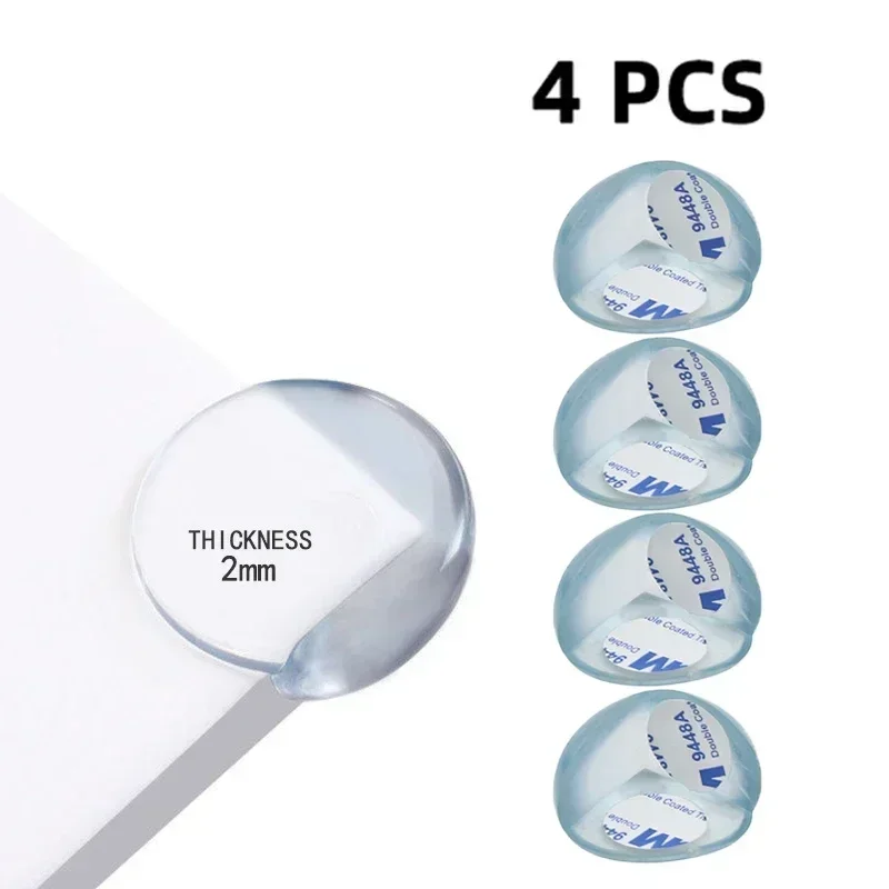 Transparent PVC Baby Protection Strip with Double-Sided Tape Anti-Bumb Kid Safety Table Edge Furniture Guard Corner L Protectors - Image 12