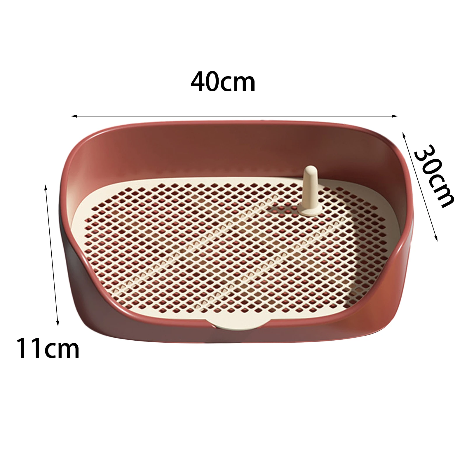 Pet Dog Toilet for Cat Portable Indoor Outdoor with Protection Wall Training Pad Holder Lavatory Basin Litter Box Trainer Corne - Image 5