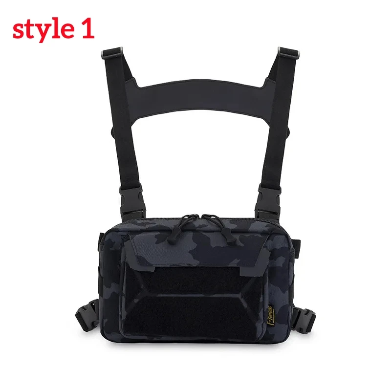 Fishing Vest Bag Men's Camo Fishing Lures Utility Tackle Chest Bags Waist Pack Outdoor Mountaineering Camping Hiking Hunting - Image 10