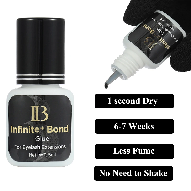 Original IB Lash Glue Super Plus Hyper Bond New Master Glue I-Beauty Eyelash Extension Adhesive Long Lasting Fast Dry Korea Glue - Image 6