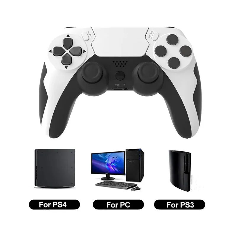 GAMINJA P48 Wireless Gamepad with Six Axis Gyroscope Game Controller For PS4 PS3 Console Wins 7 8 10 Dual Vibration PC Joystick - Image 9