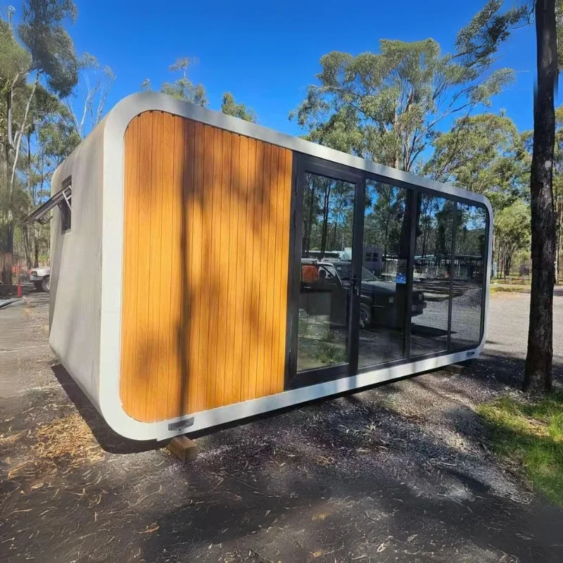 20ft Smart House Space Capsule House Commercial Steel Apple House - Image 2