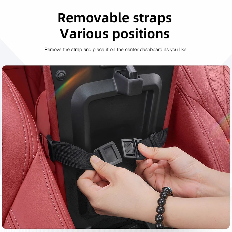 Luxury PU Leather Car Tissue Box Storage Bag Accessories For Tesla Coil Y Model 3 Highland Cybertruck S Juguete X Roadster 2024 KIT - Image 4