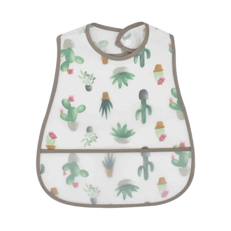 2026 New Cartoon Pattern EVA Waterproof Pocket Lunch Feeding Bibs Adjustable Baby Bibs Cute Children Baby Apron Kids Burp Cloths - Image 28