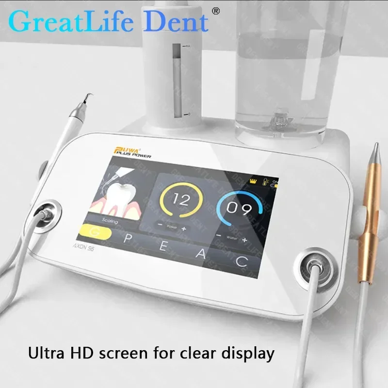 GreatLife Dental Ultrasonic Scaler Machine & Air Polishing 2-in-1 Sandblesting Machine for Periodontal Therapy Teeth Whitening - Image 4