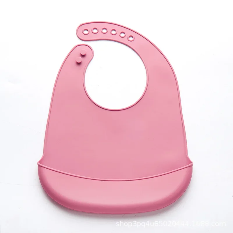 Baby Bib Adjustable Waterproof Bibs Babies Soft Edible Silicone Newborn Saliva Dripping Towel Drooling Children Scarf BPA Free - Image 4