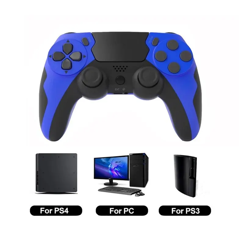 GAMINJA P48 Wireless Gamepad with Six Axis Gyroscope Game Controller For PS4 PS3 Console Wins 7 8 10 Dual Vibration PC Joystick - Image 8