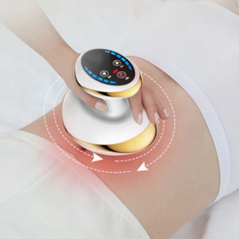 Home Electric Guasha Scraping Massage Cupping Body Massager Vacuum Cans Suction Cup Heating Fat Burner Anti-cellulite Massager - Image 2